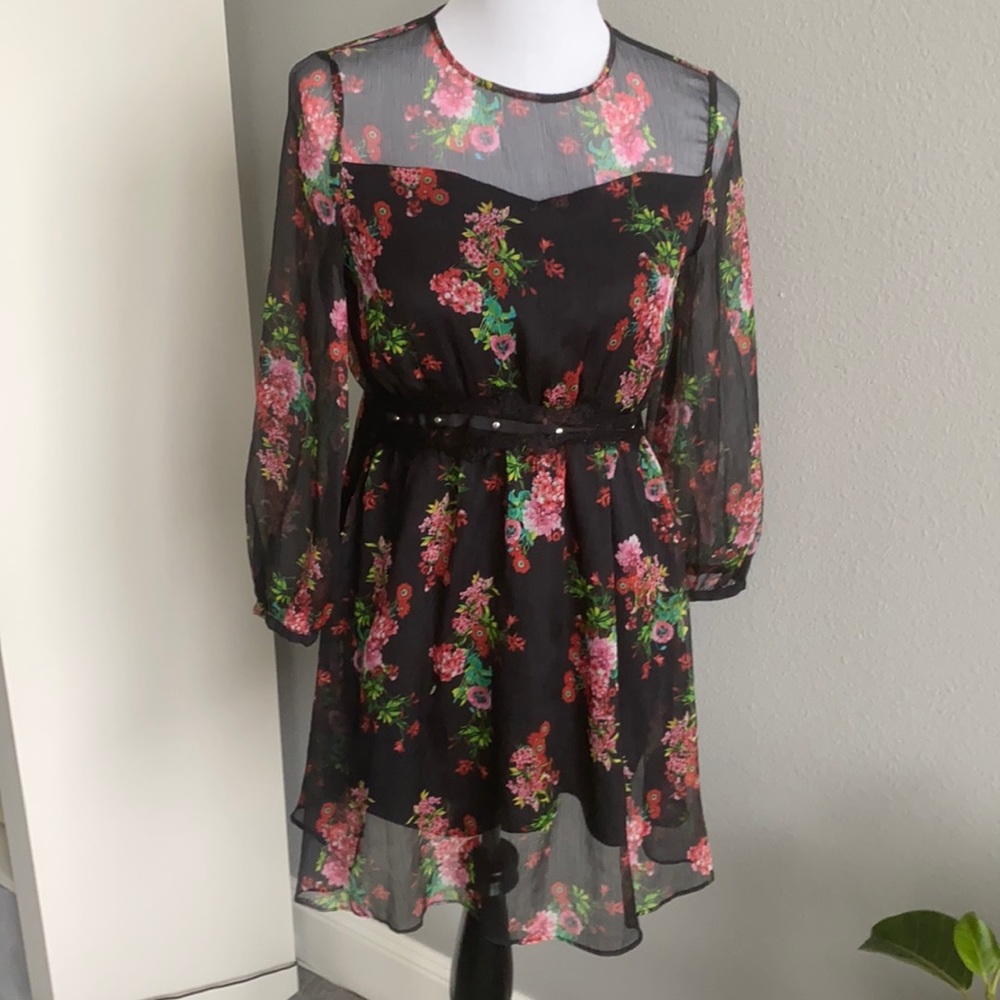 Floral Print Zara Dress size XS